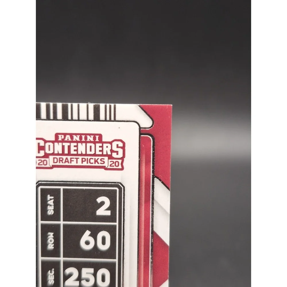 2020 Panini Contenders Draft Picks AJ Dillon #148 College Ticket Autographs (RC)